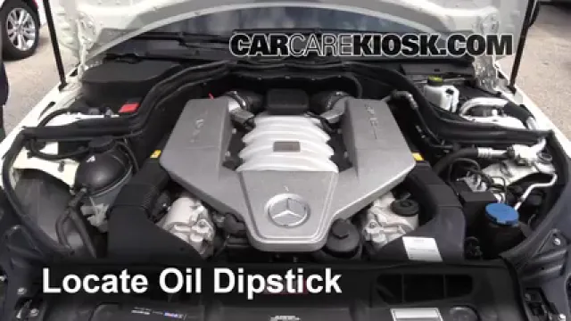 2010 Mercedes-Benz C63 AMG 6.3L V8 Oil Check Oil Level